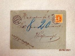 Brief von Laufenburg nach Wölflinswyl.
