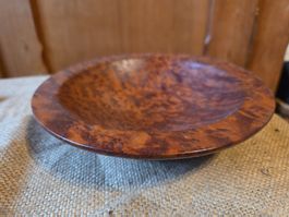wunderbare Holz Schale Teller  21cm x 5,5 cm