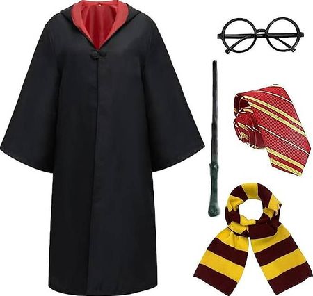 HarryPotter Gryffindor Umhang Krawatte Schal Zauberstab NEU