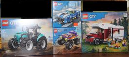 Lego City 4 Bausätze Neu in OVP