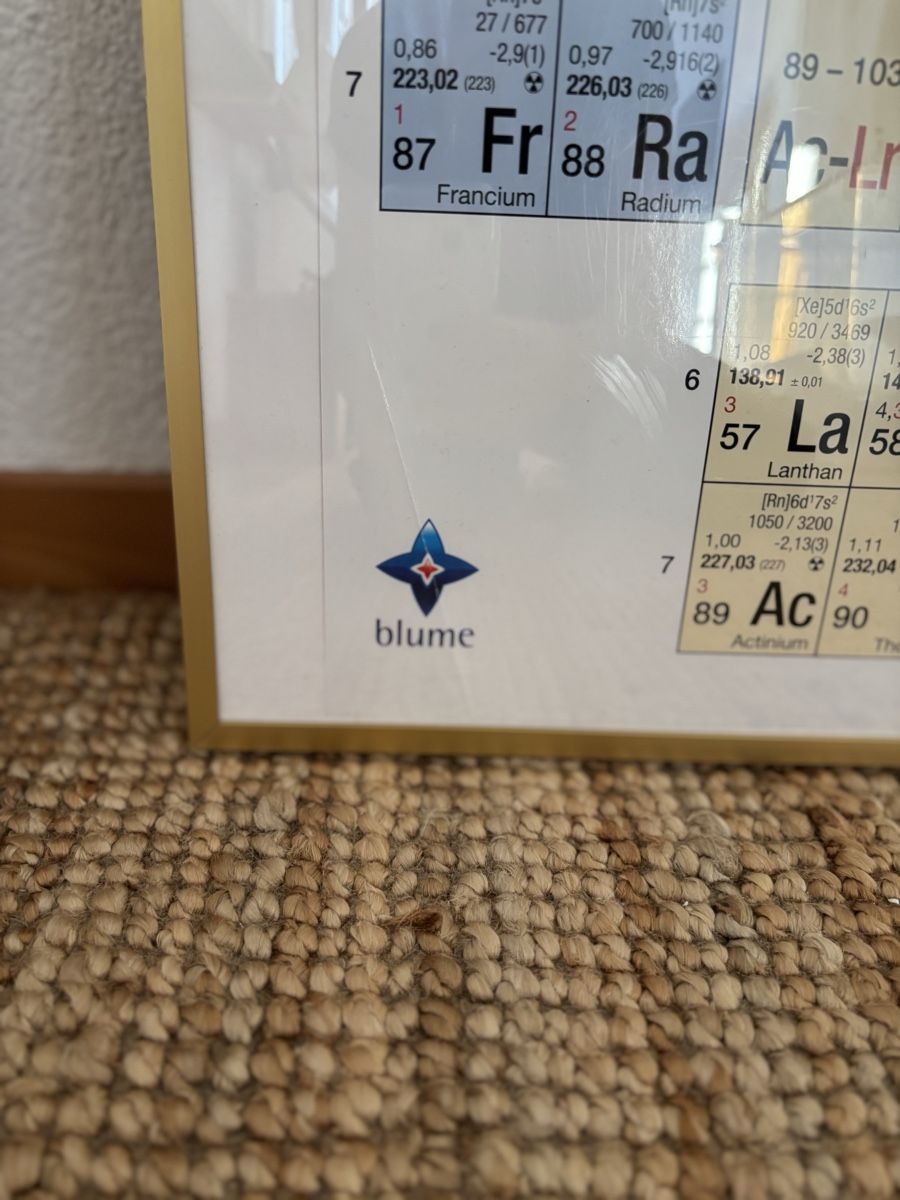 Foto & Immagini: Periodensystem der Elemente Poster – Usato da Bern venduto da wisemagpie 2