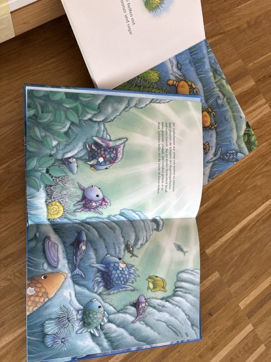Libri: 2 Kinderbücher "Der Regenbogenfisch" von Marcus Pfister – Usato da Zürich venduto da venusandmars 2