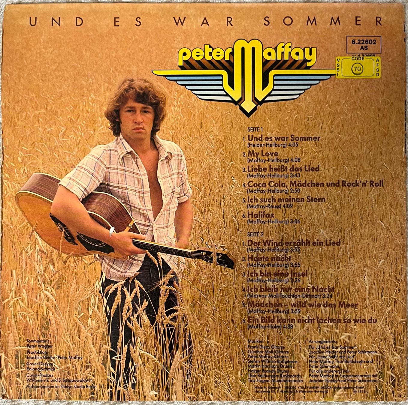 Dischi in vinile: Peter Maffay – Und es war Sommer – Usato da Döttingen venduto da zha_xh2w 2