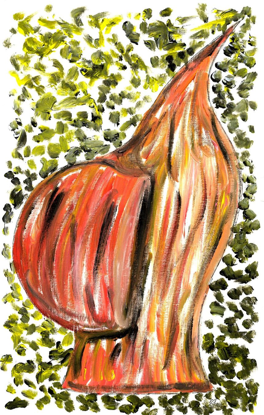 Dipinti: Acryl auf Papier: Broken arm – Usato da Fribourg venduto da erw_68dx