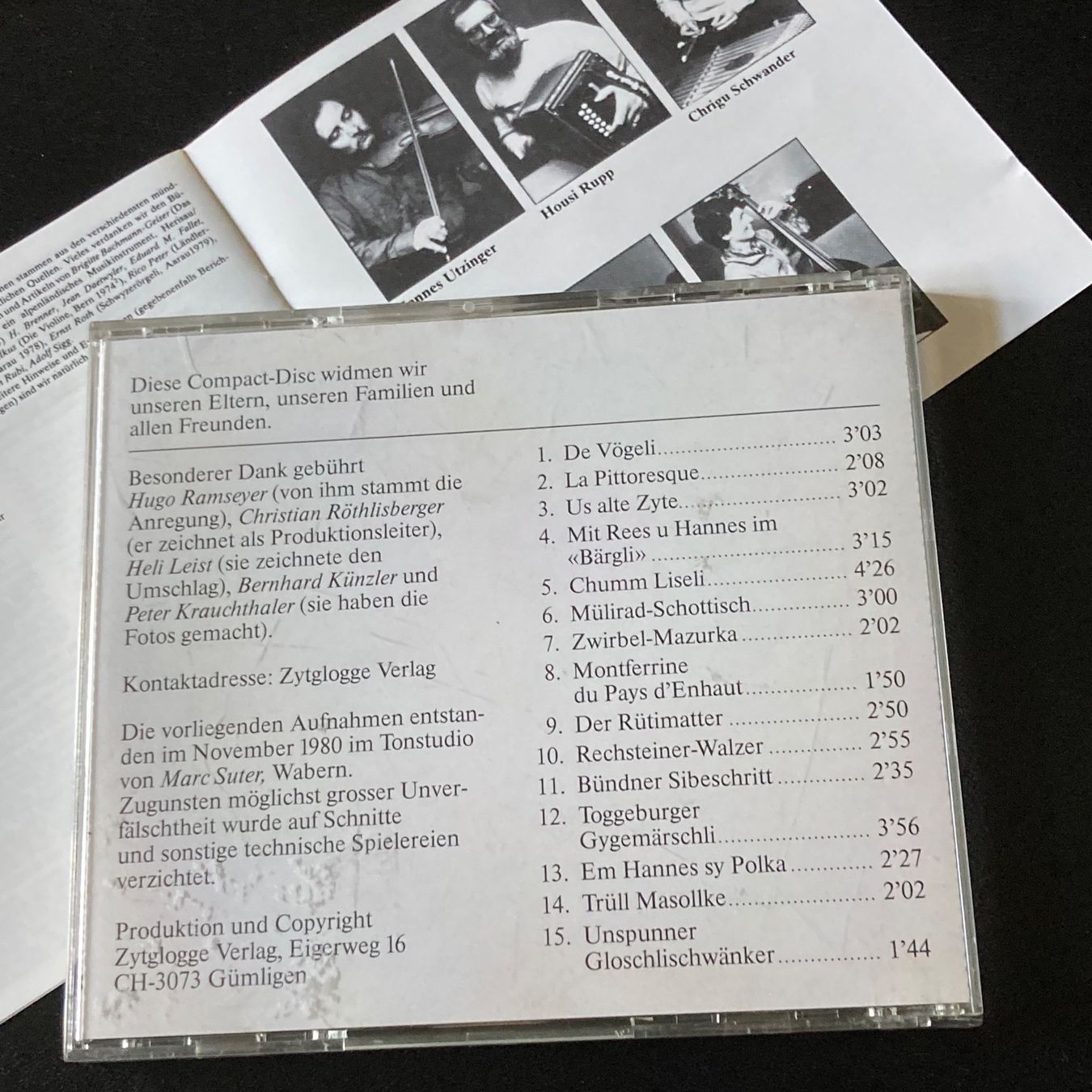 CDs: Bärnbieter Spiellüt - s/t – Gebraucht aus Bern von Ntsamina 1