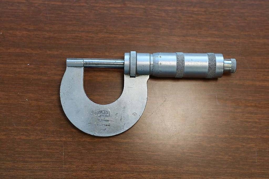 Messen: Carl Zeiss Bügelmessschraube / Mikrometer – Gebraucht aus Biel/Bienne von Fischera 2