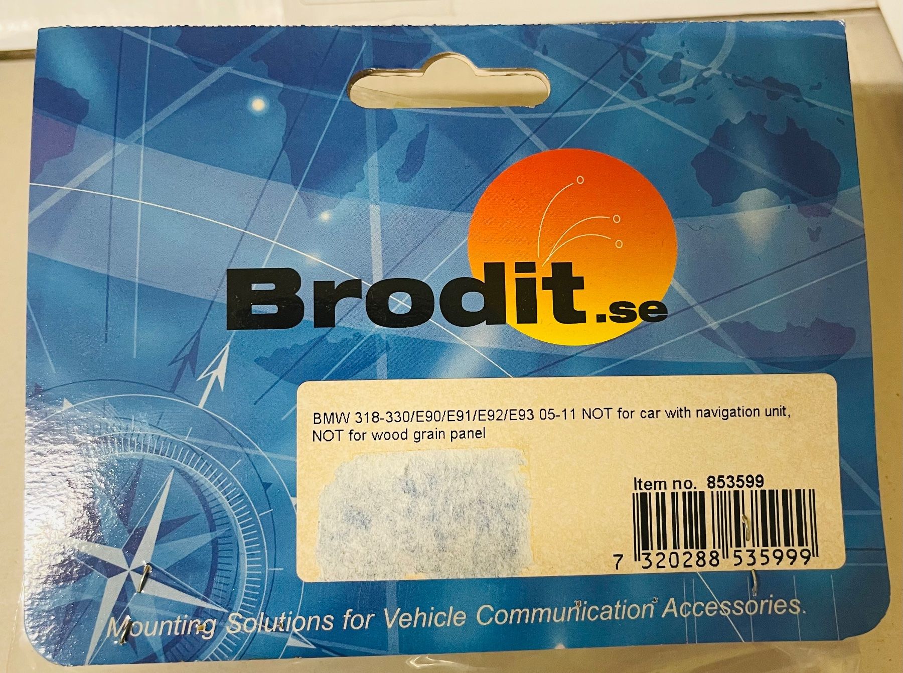 Halterungen: Brodit BMW 318-330 E90/E91/E92/E93 05-11 Montagekit 🚗 – Neu und originalverpackt aus Lyss von Up145280 1