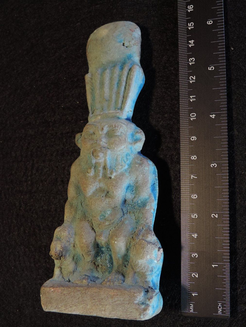 Statuette: 2 Stück alte, Ägyptische Statuen – Usato da Duggingen venduto da doogbua 4