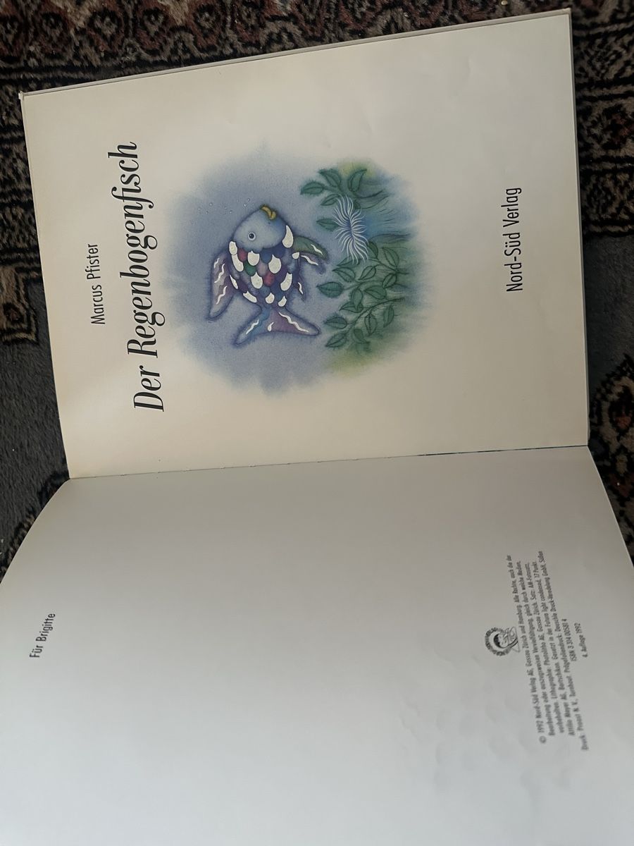 Libri: Der Regenbogenfisch Marcus Pfister – Usato da Uster venduto da bek_v2ct 2