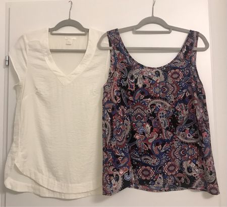 Sommer Set: Top von H&M, Grösse 38,und ärmelloses Top