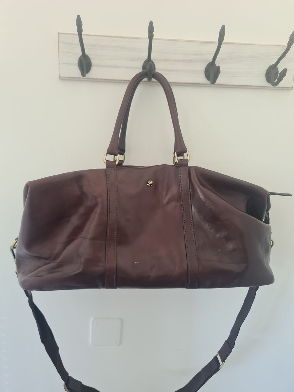 Navyboot Sacs femmes: Tasche braun Leder weekender navyboot – D'occasion à Adligenswil par FriedasWelt
