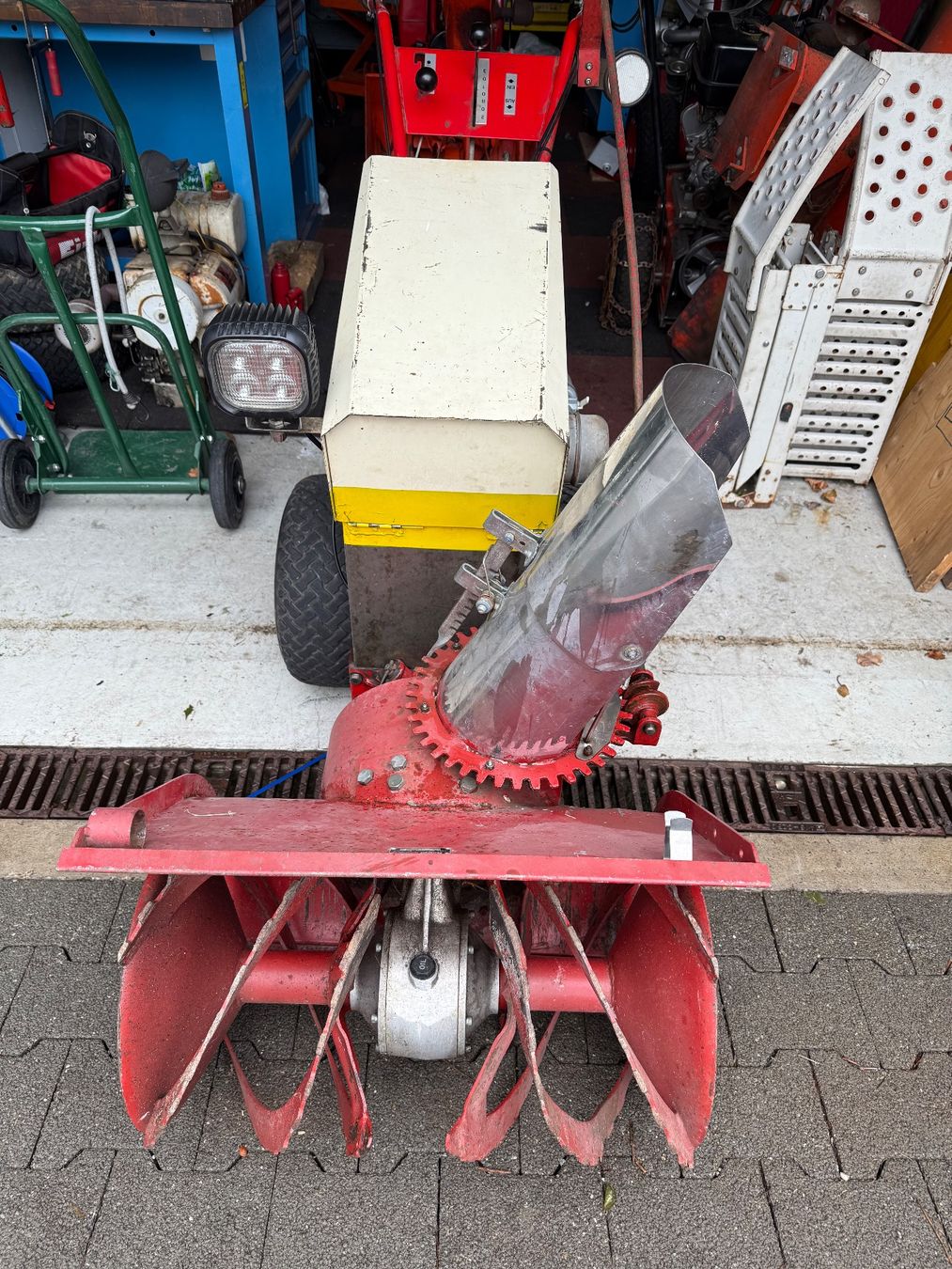 Sgombero neve: Schneefräse / Pflug Rapid 204 – Usato da Schänis venduto da Trojan10 1