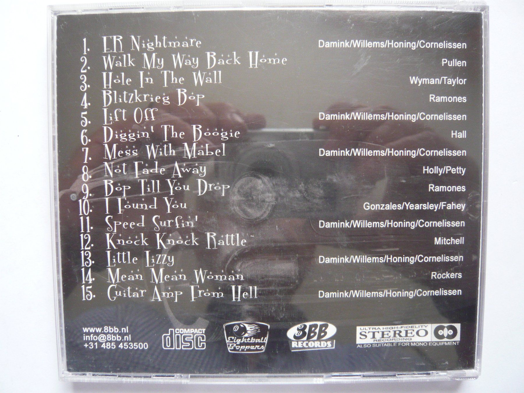 CD: 2CD Rockabilly THE BOOZE BOMBS & EIGHTBALL BOPPERS – Usato da Winterthur venduto da Cajun 5