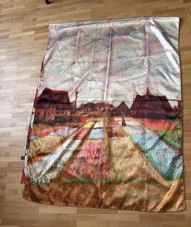 Silk Scarf double sided new 