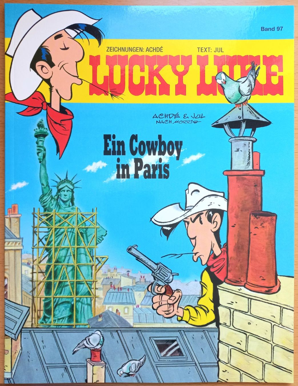 Fumetti: Comic - Lucky Luke 97 - Ein Cowboy in Paris – Nuovo (secondo la descrizione) da Niederuzwil venduto da lubimaja
