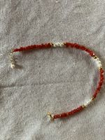 Armband 925 gest Perlen u Korallen