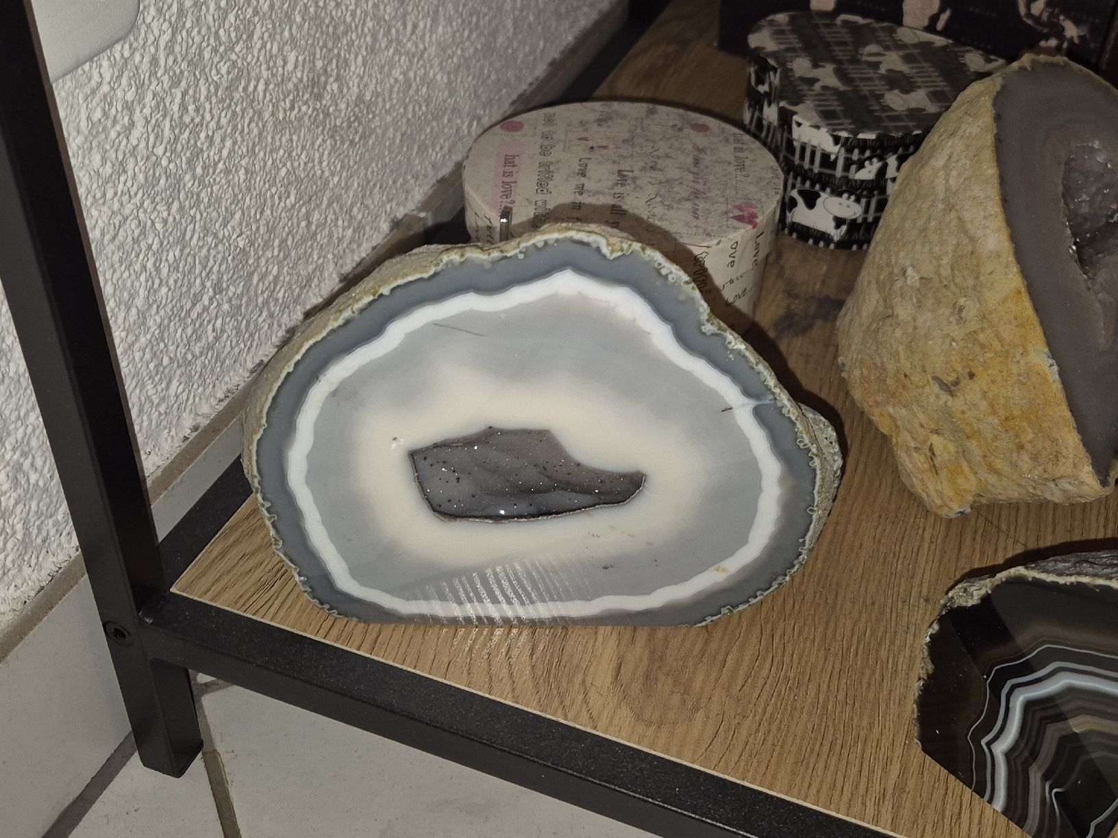 Pietre preziose: Schöne Achat Geode – Nuovo (secondo la descrizione) da Mels venduto da PatrickK89