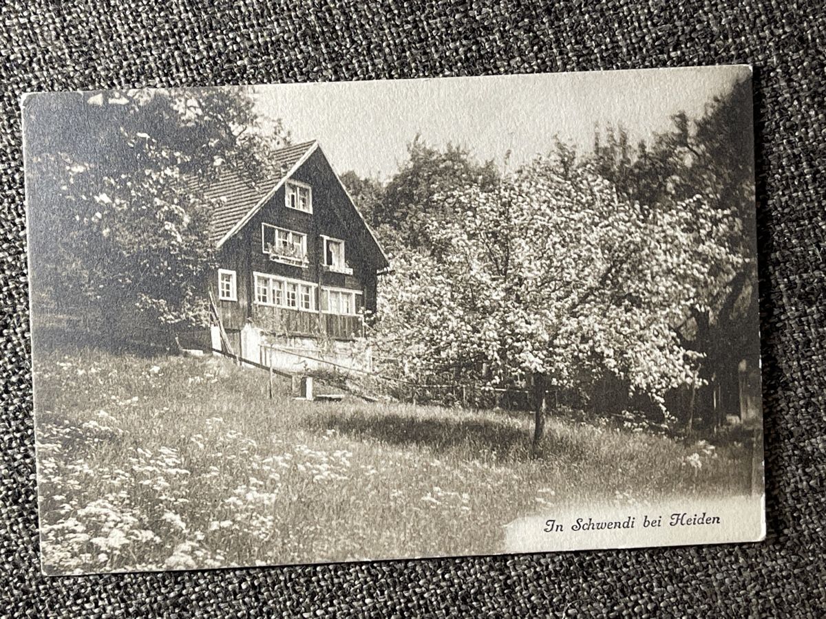 Cartoline postali: In Schwendi bei Heiden – Usato da Strengelbach venduto da Aschatan5