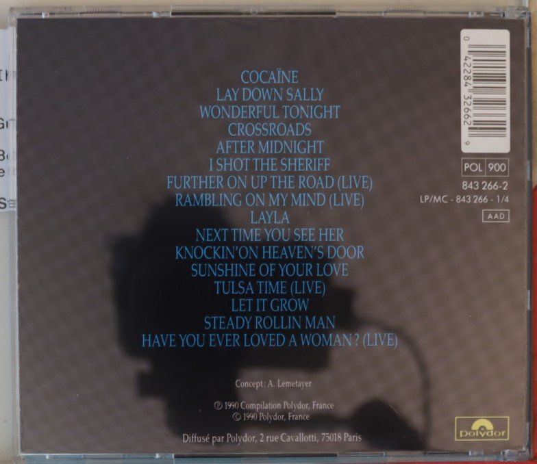 CD: Eric Clapton – Story – Usato da Luzern venduto da CONTENTI 2