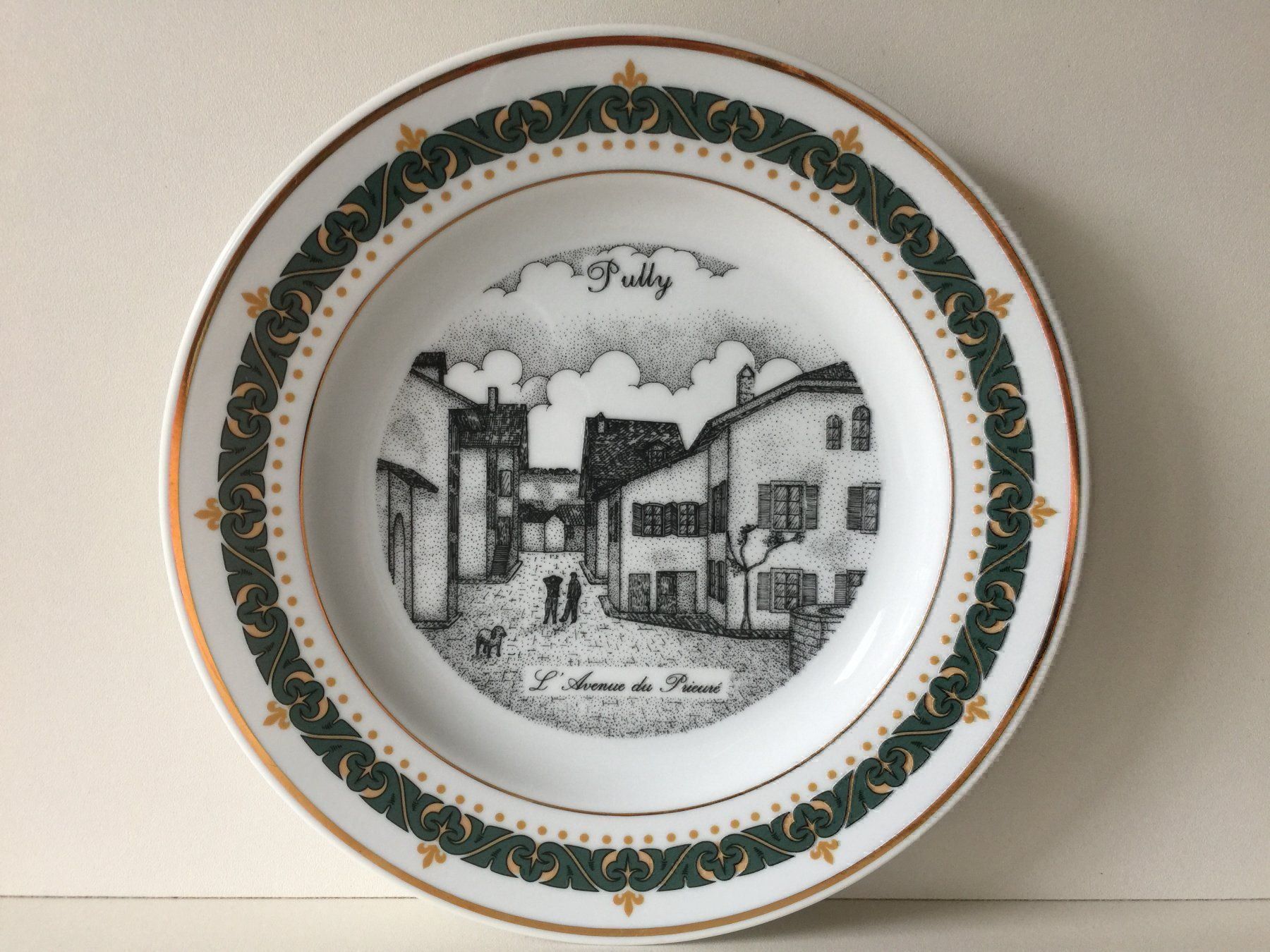 Teller: D. HELAUT 5 x assiettes collection "Pully" – Gebraucht aus Cossonay-Ville von Les_1001_perles 2