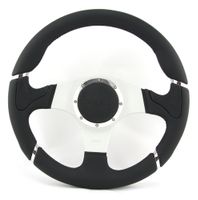 Momo Leder Sportlenkrad Millenium 350mm
