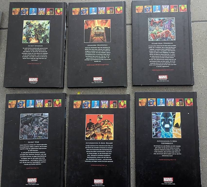 Fumetti: Marvel Comics - Diverse HC/TP (ultimate/hachette) EN/DE – Usato da Zürich venduto da vanderchef 1