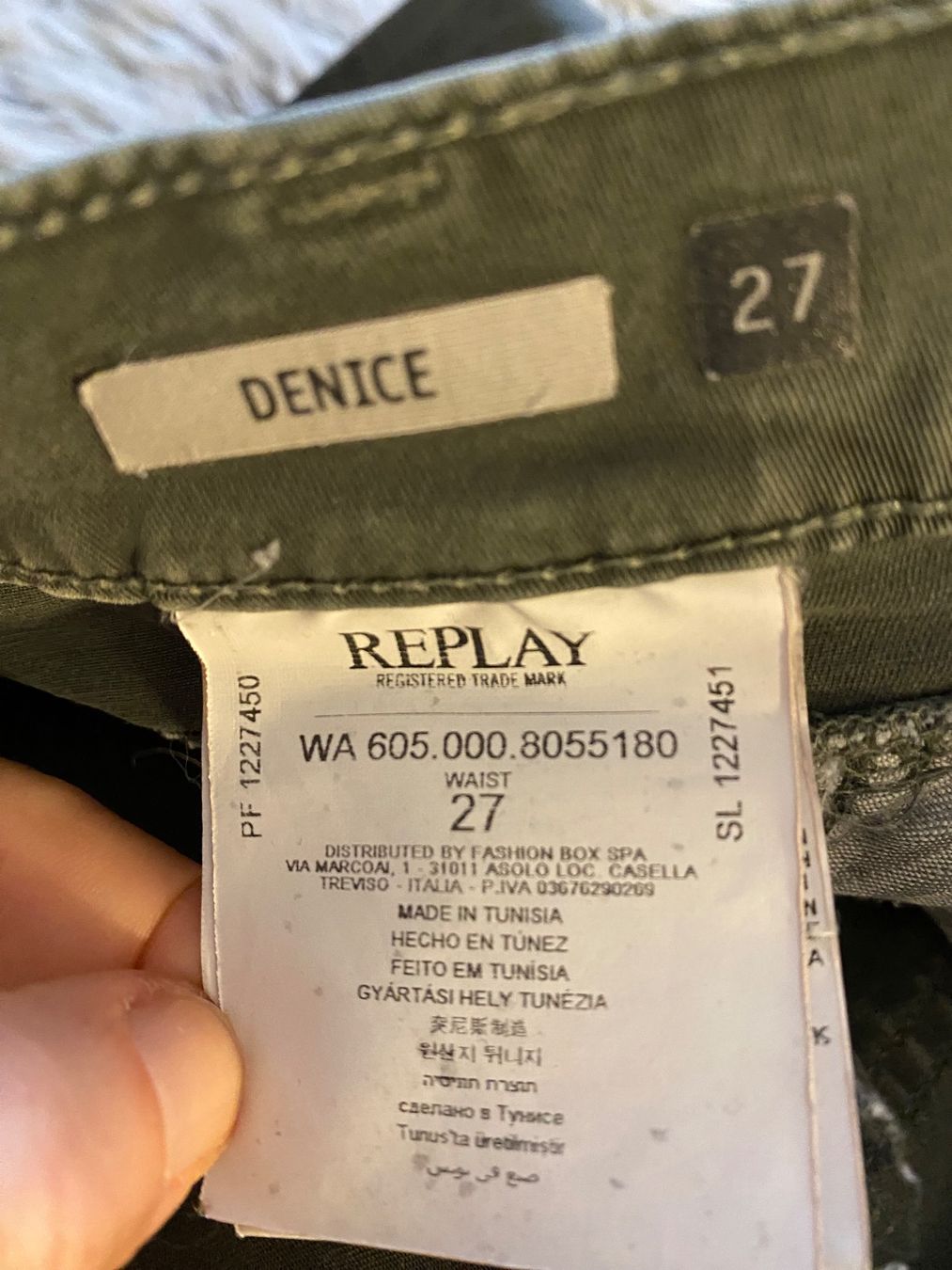 Replay Jeans: REPLAY Jeans, Gr.27 – Usato da Vezia venduto da luce2011 2
