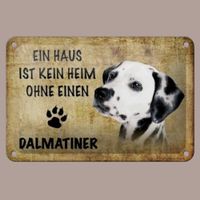 🔥 DALMATINER Hunde Blechschild 🖤 12x18cm OVP 🔥