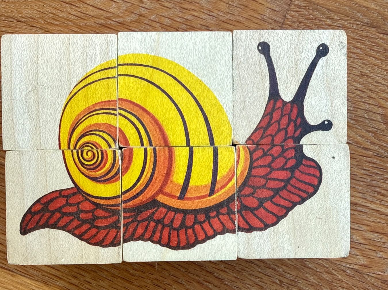 Puzzle: Holz Klötzli Puzzle, 6-teilig – Usato da Basel venduto da pahn 2