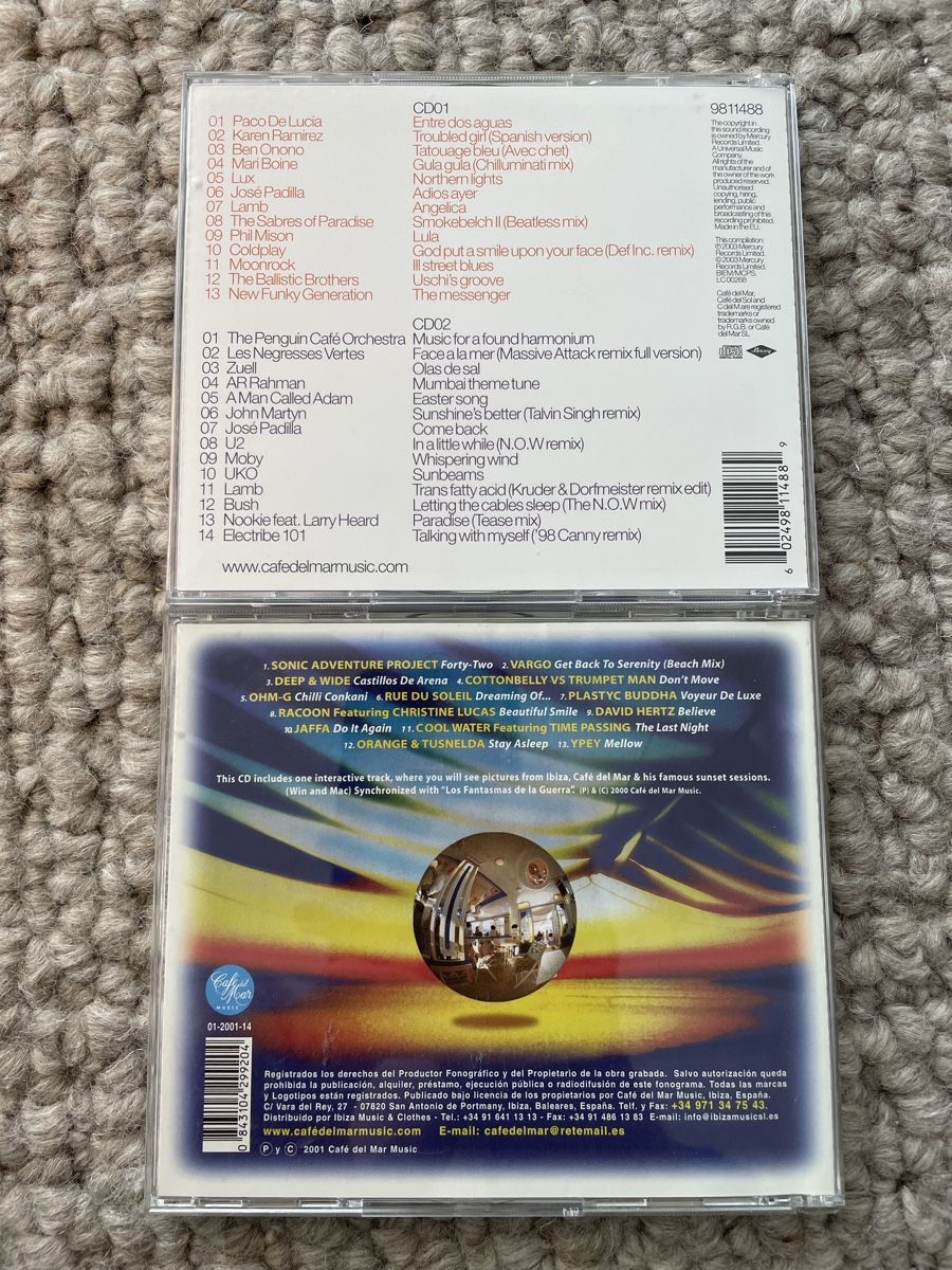 CDs: 2x Café Del Mar – Neuf (Voir description) à Reinach AG par trigger7811 2