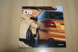 Volvo C70 Coupe Prestige Prospekt USA 1998