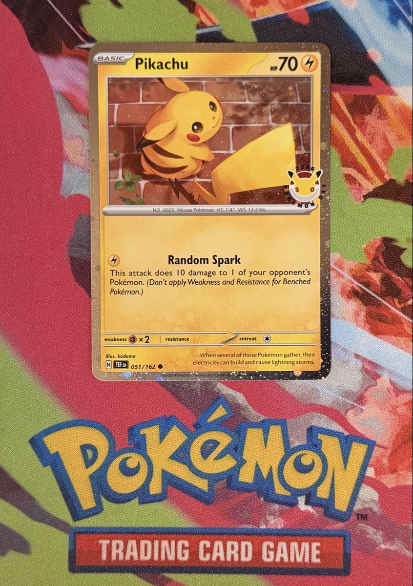 Pokémon Carte collezionabili: Pikachu 051 / 162 Pokemon Day – Usato da Au SG venduto da Bego1
