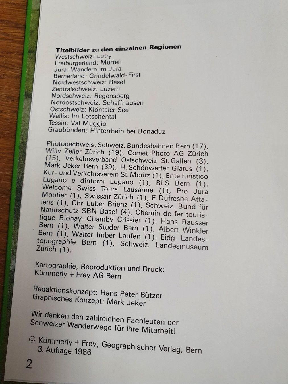 Libri: Grosser Wander Atlas der Schweiz – Usato da Oberdorf BL venduto da BaldenEagle 1