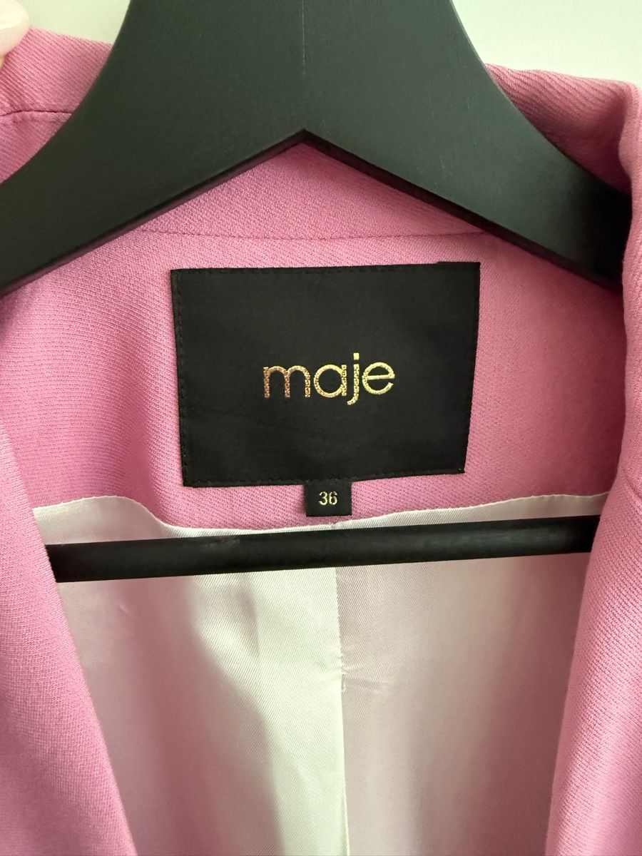 Maje Giacche: Pink Maje Blazer - Size 36  – Usato da zug venduto da Inaar 1