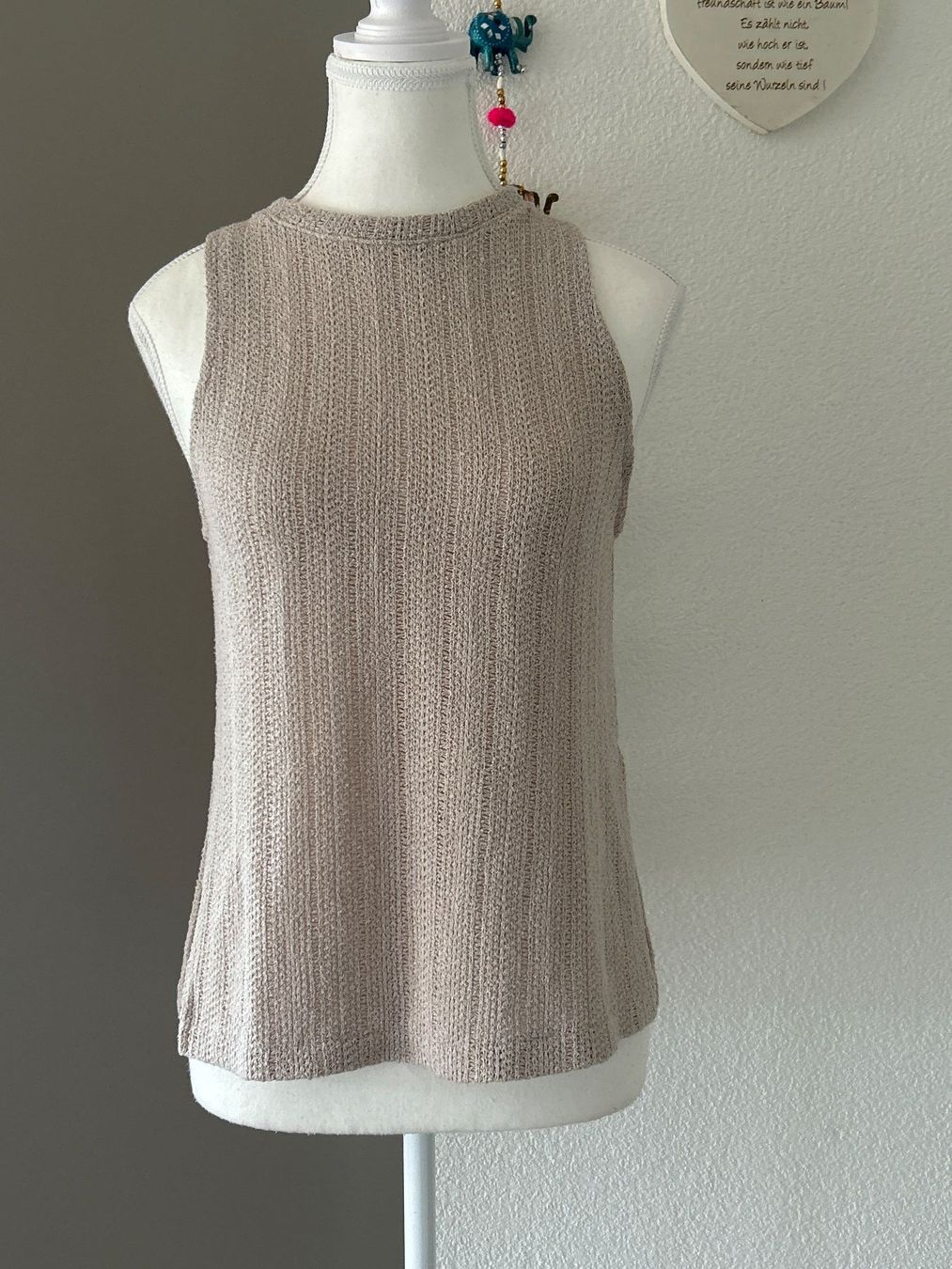 H&M Top: Stricktop beige von H&M Gr. XS – Usato da Brunnen venduto da Nala2929