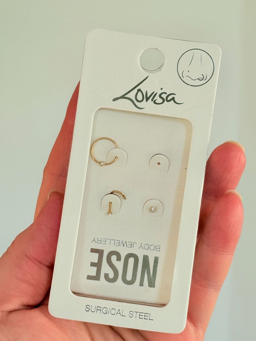Bijoux piercing: Lot de piercings nez Lovisa - ✨ – Neuf avec emballage d'origine à Genève par AGBERG