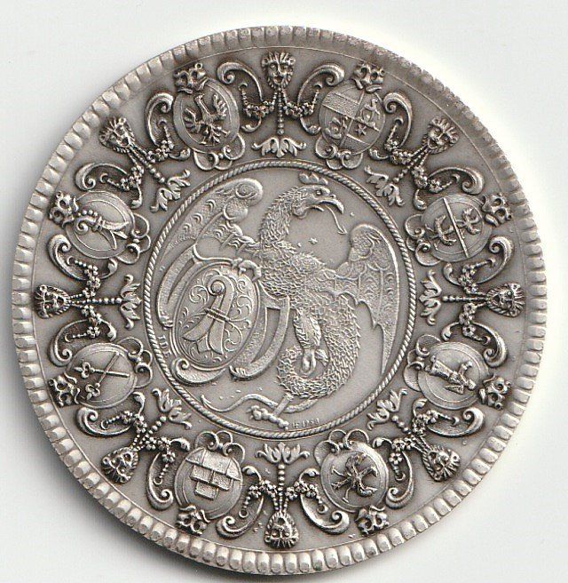 Metalli preziosi: Medaille, 50 mm.Basel ,Doppeltaler , versilbert unz. s.scan – Nuovo (secondo la descrizione) da Caslano venduto da Enrico15 1