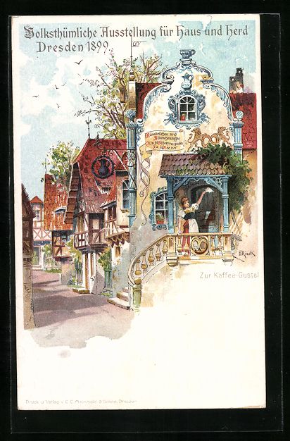 Ganzsachen: Litho Ganzsache PP9C85 /02: Dresden, Vol – Gebraucht aus Berlin von bartko-reher