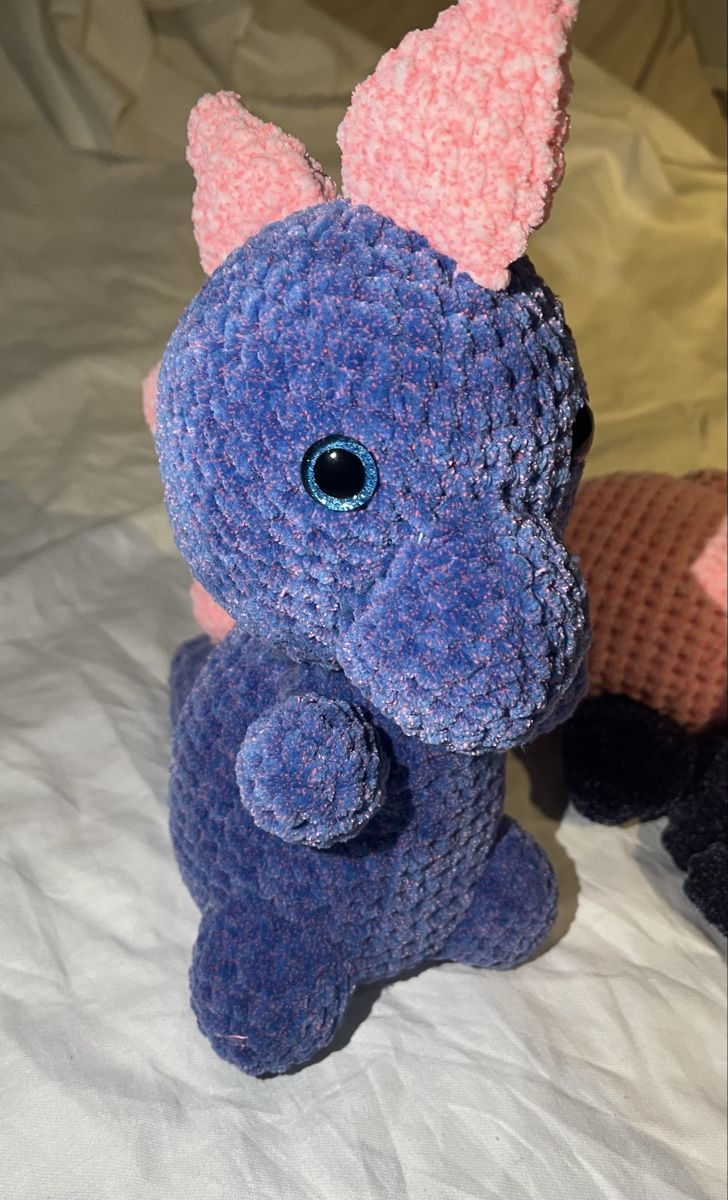 Giocattoli: Handgemachte Dinosaurier Kuscheltiere – Nuovo e nell'imballaggio originale da Zürich venduto da SandraB091 3