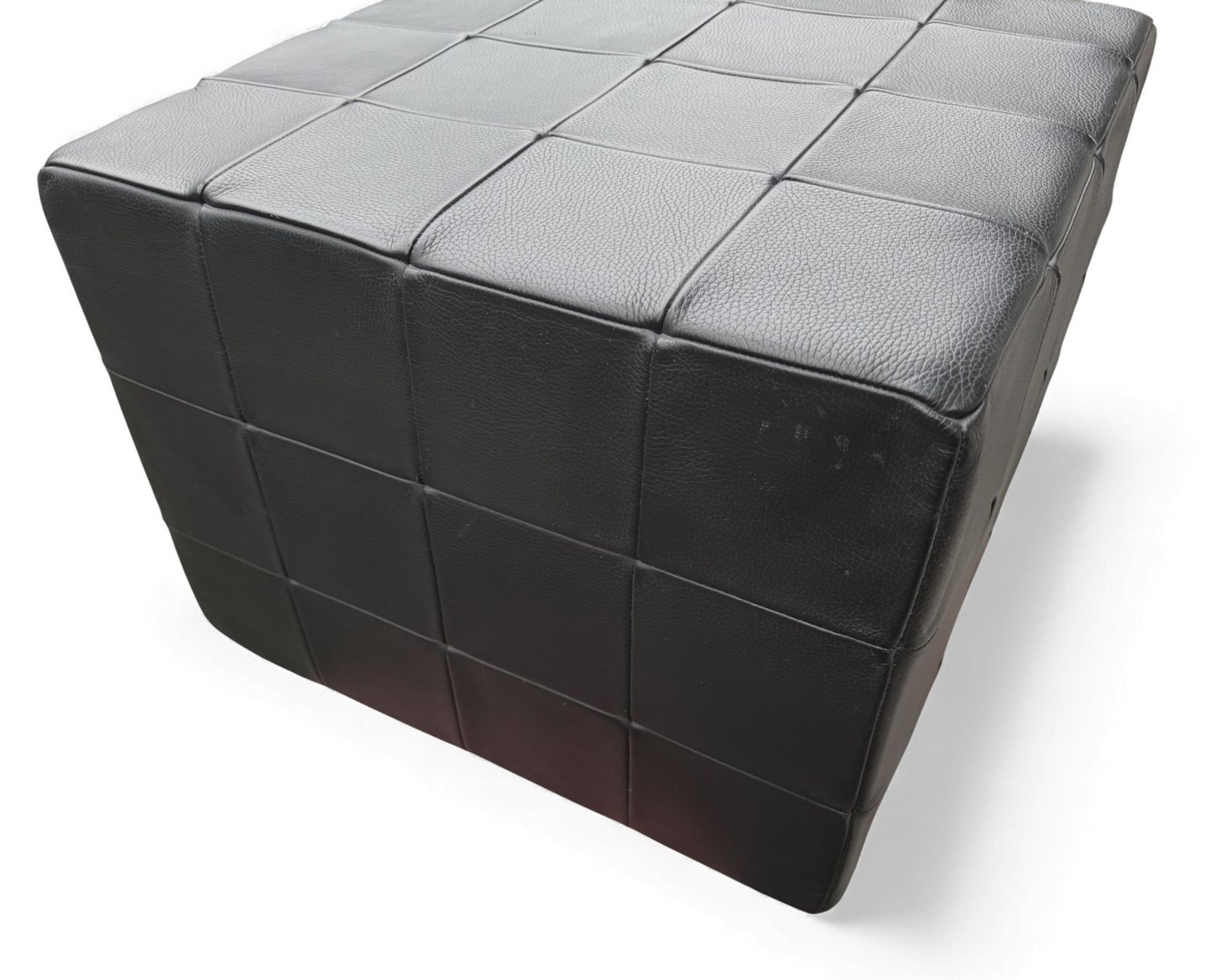 De Sede Hocker: De Sede DS-9087 // Pouf Hocker // Leder schwarz – Gebraucht aus Schinznach-Dorf von mix 9