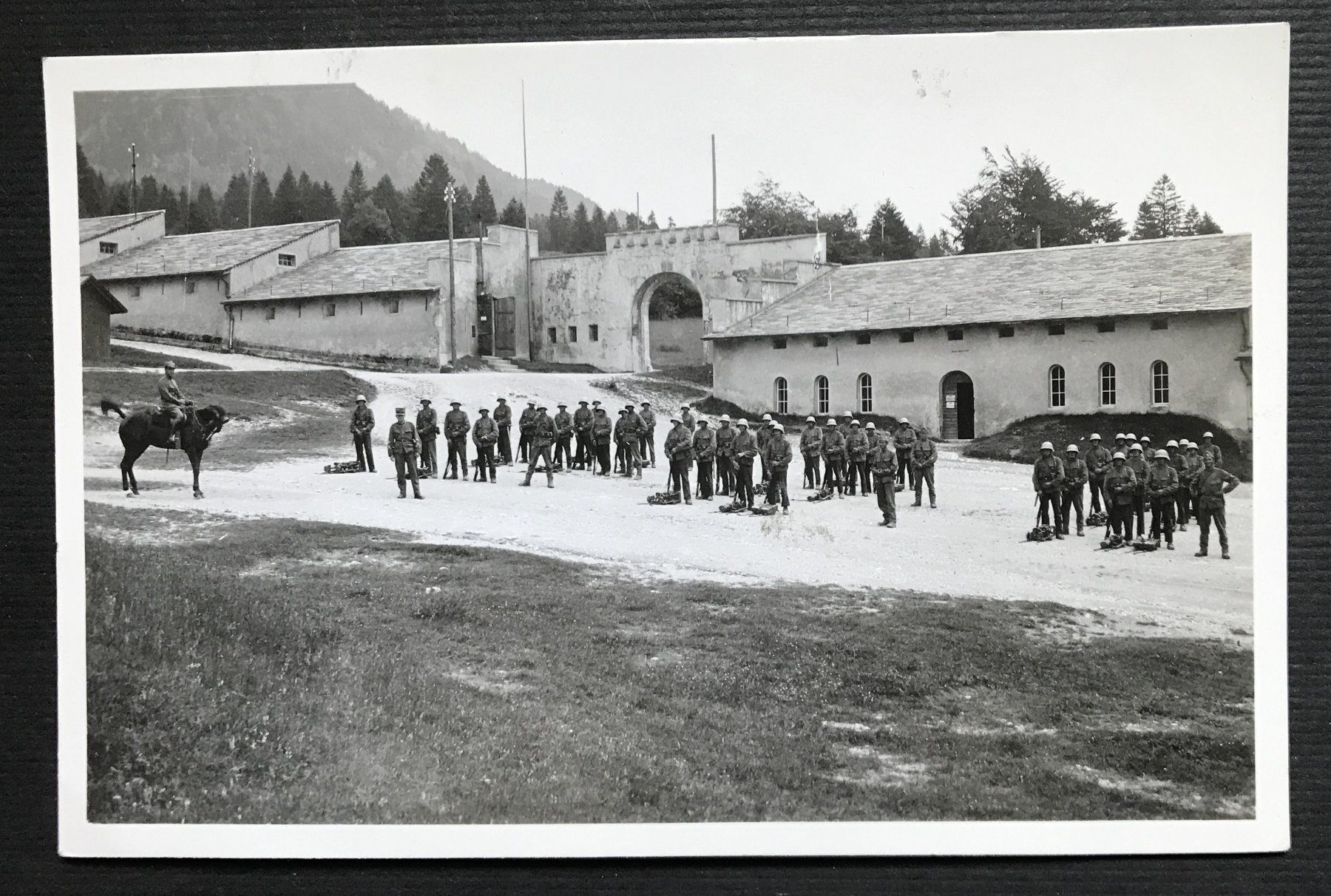 Cartoline postali: ALTE ANSICHTSKARTE SCHWEIZER ARMEE FESTUNG LUZIENSTEIG – Usato da Ostermundigen venduto da Heavenmaus75