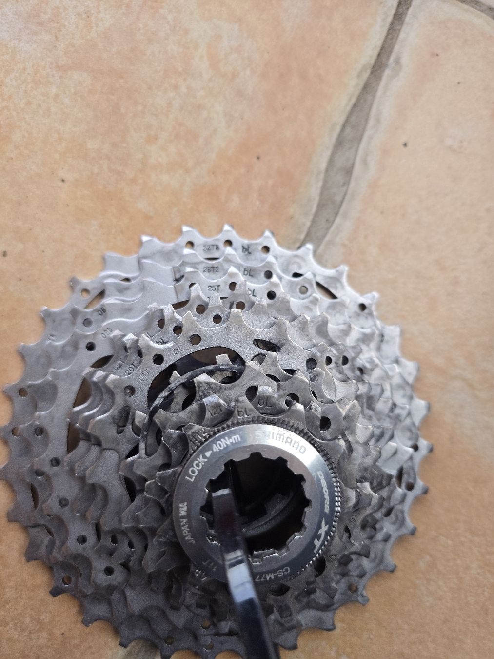 Shimano Ersatzteile: Shimano XT CS-M771 Kassette - Zuverlässige – Gebraucht aus Reinach BL von NadineBurger 1