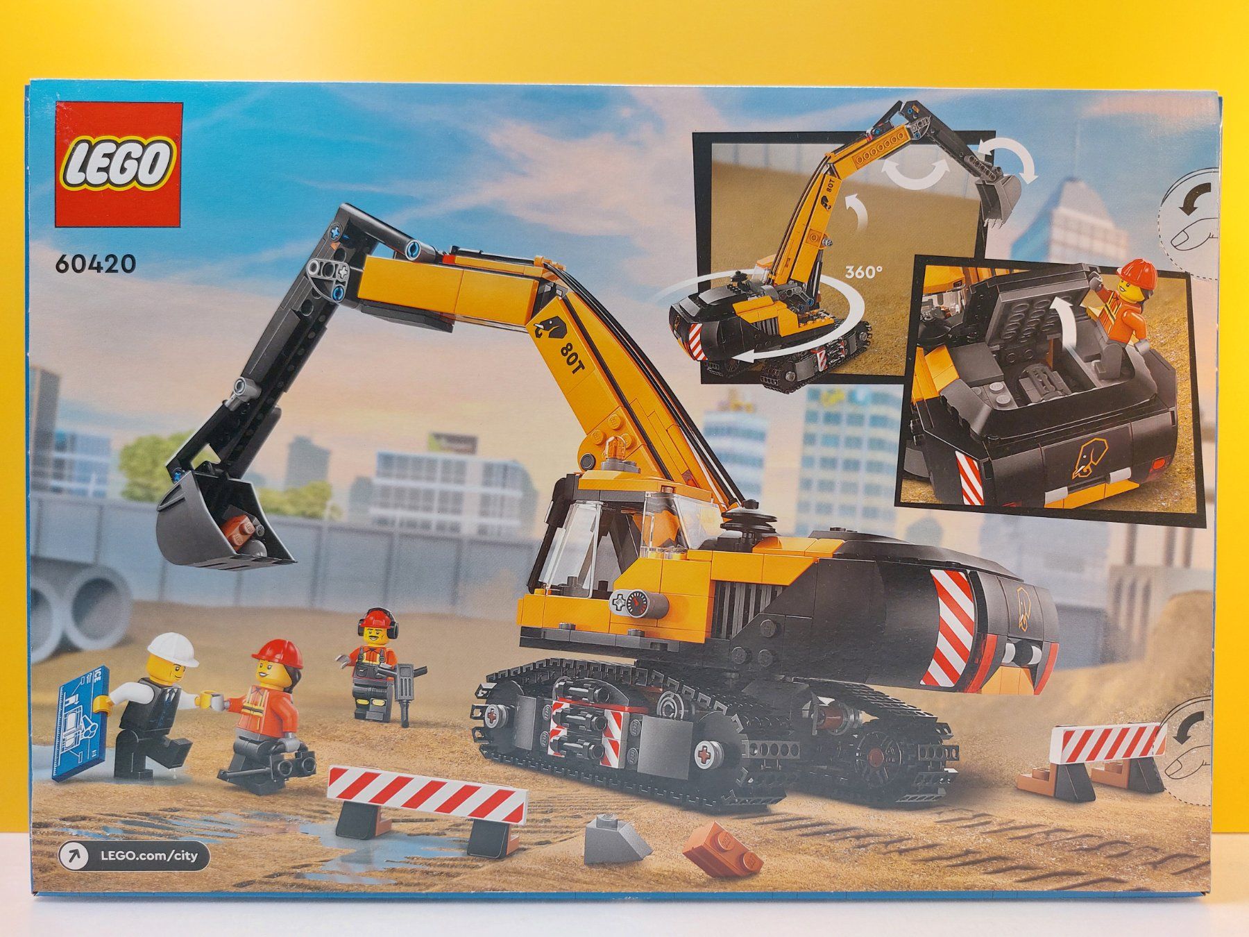 Lego Jeux de construction: LEGO City 60420 Raupenbagger - Bagger NEU – Neuf avec emballage d'origine à St.Gallen par TinasBauundSpiel 1