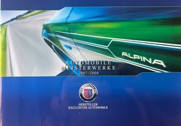 JAHRES PROSPEKT | ALPINA BMW/ALLE MODELLE | AB 09.2007/2008