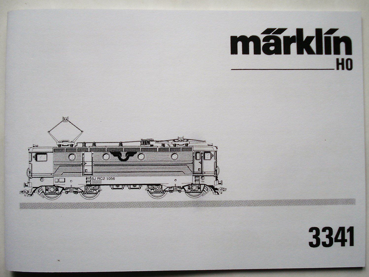 Märklin Modellini di ferrovie: Märklin Betriebsanleitung 3341 – Usato da Frauenfeld venduto da Fixtrix