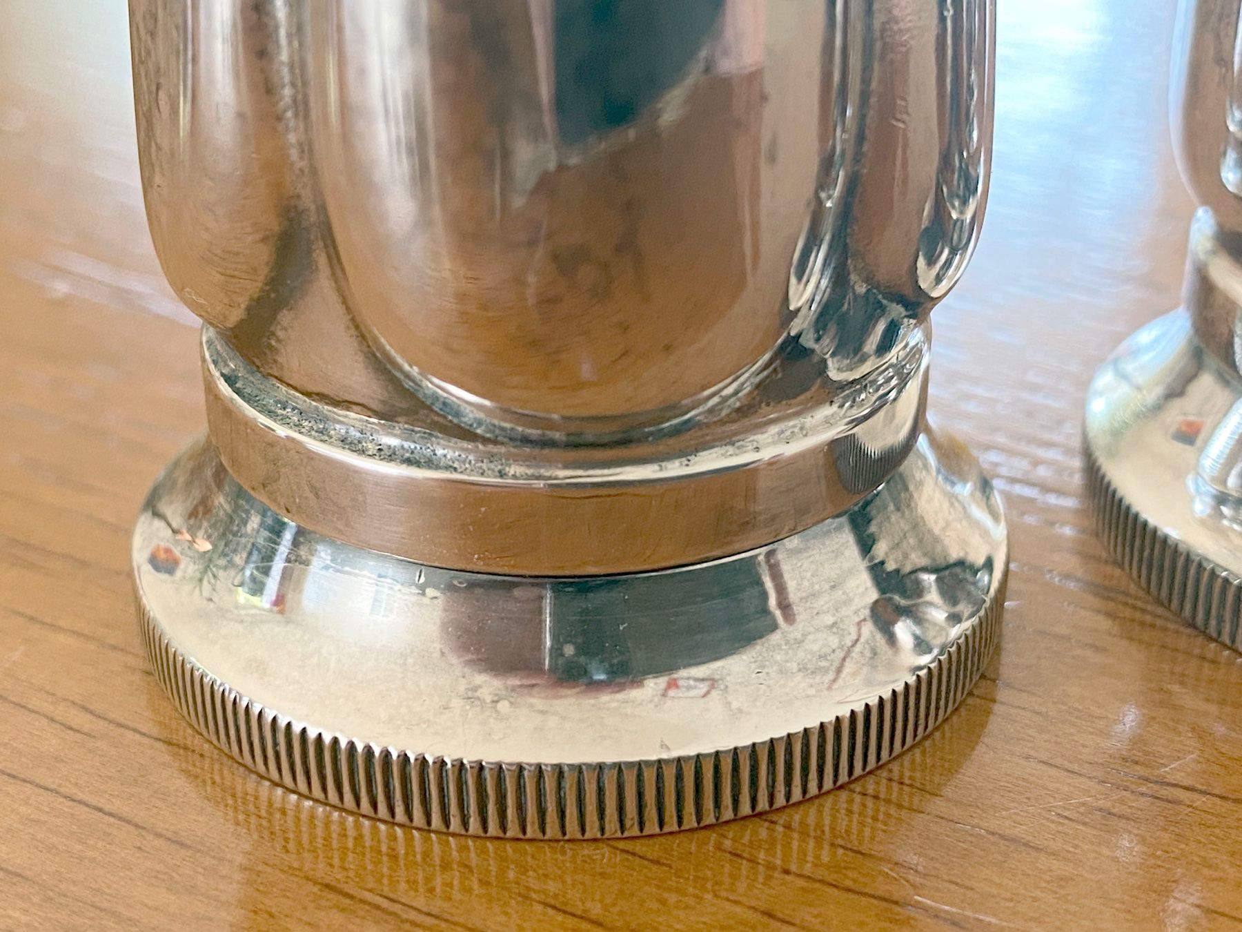 Tutte le decorazioni: antike Salz- & Pfeffersteuer, Silber – Usato da Zürich venduto da BrHal 4