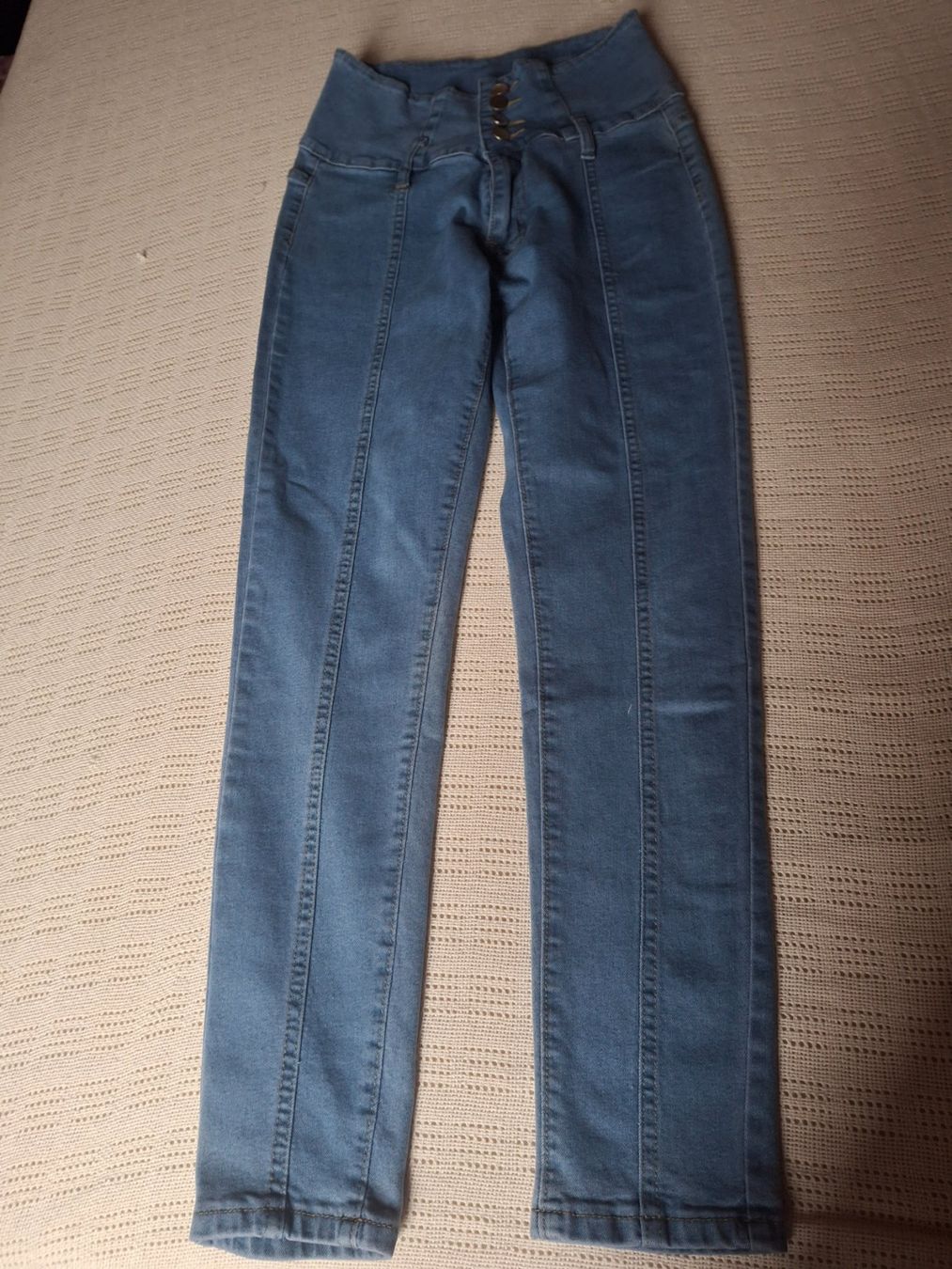 Jeans: Pantalon jeans bleu taille S – D'occasion à Villiers par san_jn5w 3