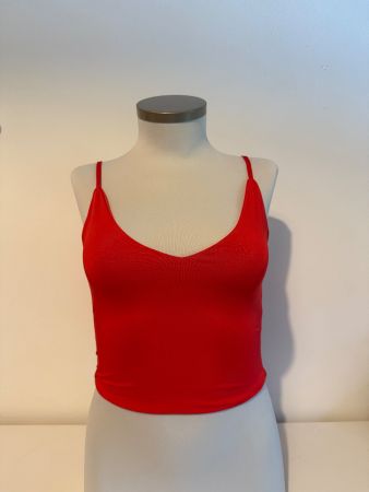 CROP TOP ROUGE