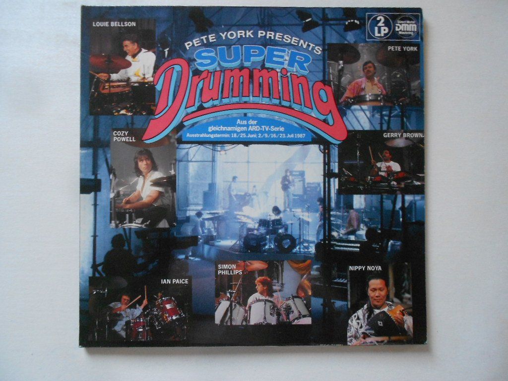 Schallplatten: PETE YORK PRESENTS  SUPER DRUMMING – Gebraucht aus Bex von Giorgiob