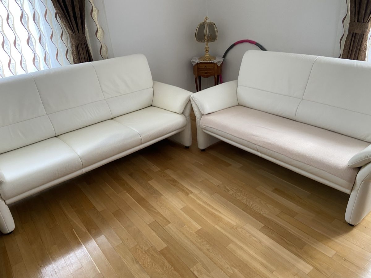 Divani: SCHUBIGER LEDER SOFAS 3ER UND 2ER  – Nuovo (secondo la descrizione) da Zürich venduto da schneeflocke303
